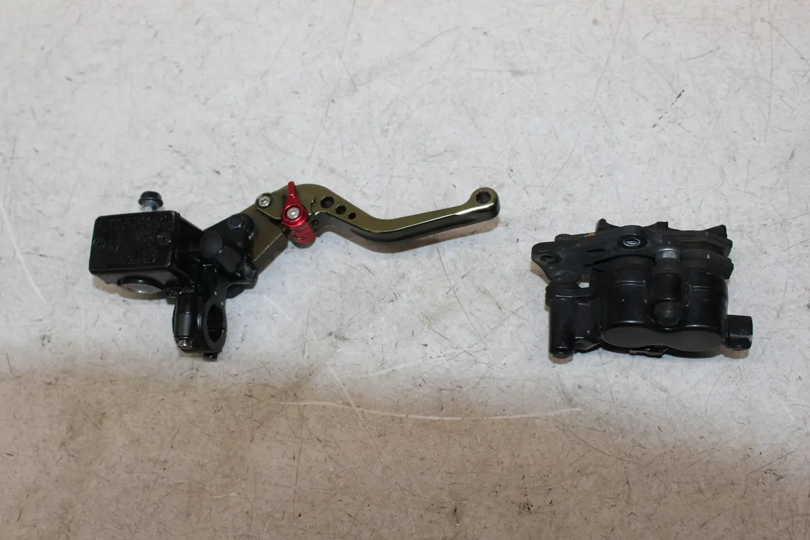 13-17 KAWASAKI NINJA 300 EX300 FRONT MASTER CYLINDER W/ AFTERMARKET SZW LEVER