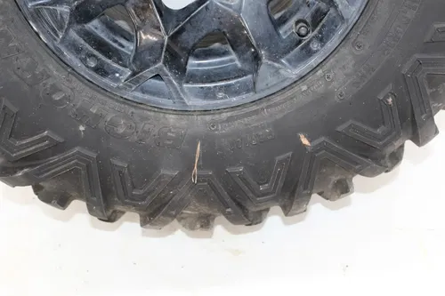 17-18 CAN-AM MAVERICK 1000R 4X4 XC REAR WHEEL RIM W TIRE