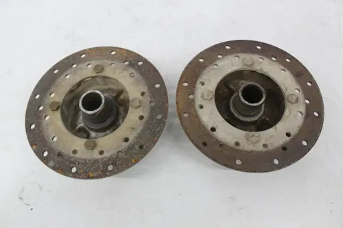 08-10 POLARIS RZR 800 REAR BACK WHEEL LEFT RIGHT HUB ROTORS SET