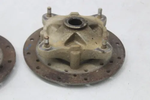 08-10 POLARIS RZR 800 REAR BACK WHEEL LEFT RIGHT HUB ROTORS SET