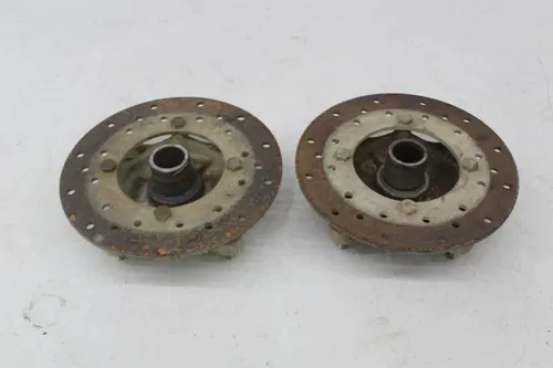 08-10 POLARIS RZR 800 REAR BACK WHEEL LEFT RIGHT HUB ROTORS SET