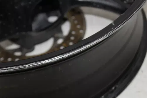11-25 SUZUKI GSXR750 REAR WHEEL BACK RIM (SEE DESCP)