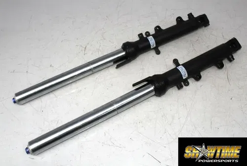 03-05 YAMAHA YZF R6 06-09 R6 FRONT END FORKS TRIPLE TREE CLAMP FORK TUBES (READ)