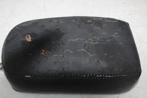 74 HARLEY-DAVIDSON SPORTSTER IRONHEAD 1000 REAR BACK PASSENGER SEAT PAD (READ)