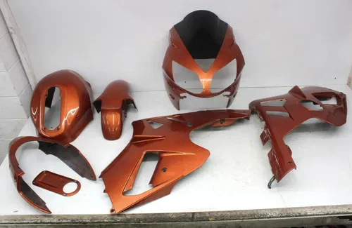 02-05 KAWASAKI NINJA ZX12R FRONT FENDER SIDE MID TAIL GAS TANK FAIRING KIT (READ