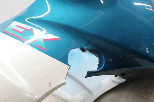 1987 KAWASAKI NINJA 500 EX500A FRONT UPPER NOSE FAIRING COWL SHROUD