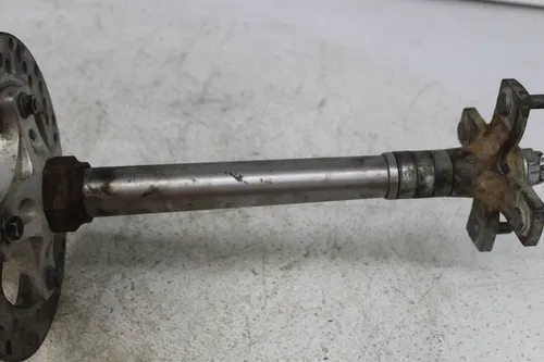 2006 KAWASAKI KFX400 DURABLUE REAR AXLE BACK WHEEL PIVOT BOLT AXEL SHAFT