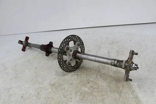 2006 KAWASAKI KFX400 DURABLUE REAR AXLE BACK WHEEL PIVOT BOLT AXEL SHAFT