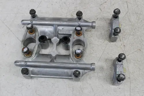 99 HONDA VFR800 ENGINE TOP END CYLINDER HEAD CAMS VALVES COVER