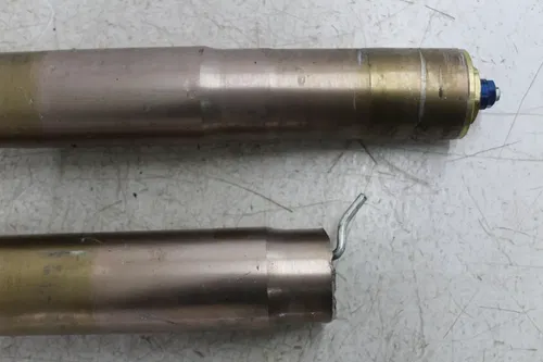 01-02 SUZUKI GSXR1000 FRONT FORKS SHOCK SUSPENSION SET PAIR FOR PARTS