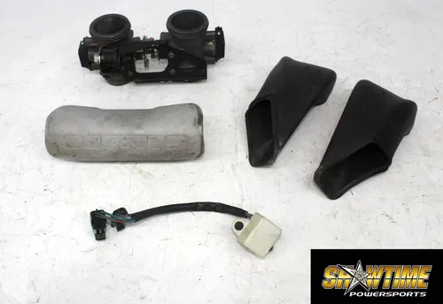 01 SEA-DOO GTX 951 DI THROTTLE BODY HANDLE BAR PAD COMPASS MODULE AIR DUCTS