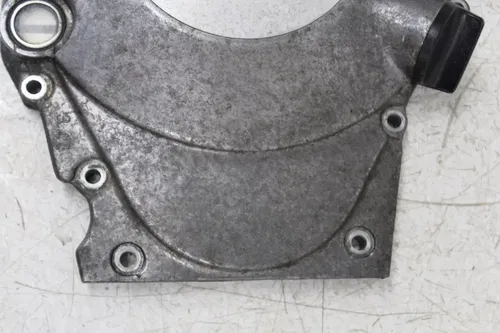 85-90 KAWASAKI 454 LTD EN450A CLUTCH SIDE ENGINE MOTOR COVER W STATOR COVER