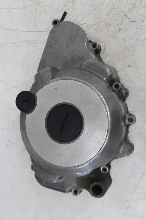 85-90 KAWASAKI 454 LTD EN450A CLUTCH SIDE ENGINE MOTOR COVER W STATOR COVER