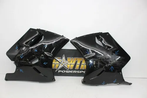 93-01 KAWASAKI NINJA ZX11 RIGHT LEFT MID UPPER SIDE FAIRING COWL PLASTIC