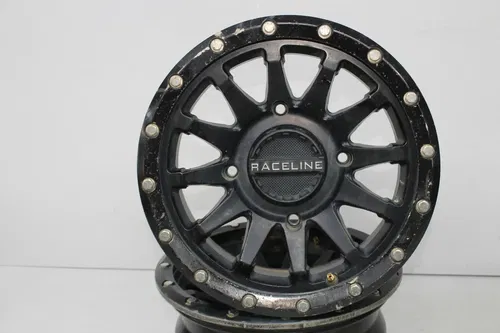 19 POLARIS RZR XP 1000 TURBO RACELINE BEADLOCK FRONT REAR BACK WHEELS RIMS SET