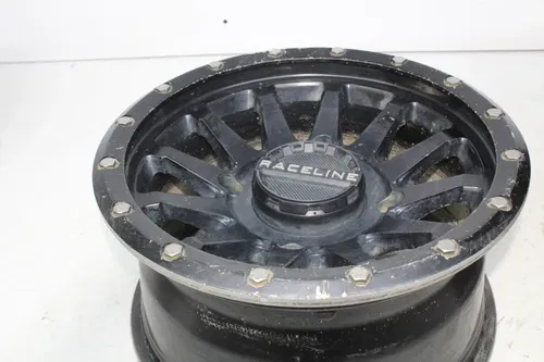 19 POLARIS RZR XP 1000 TURBO RACELINE BEADLOCK FRONT REAR BACK WHEELS RIMS SET
