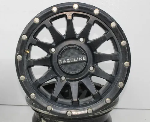 19 POLARIS RZR XP 1000 TURBO RACELINE BEADLOCK FRONT REAR BACK WHEELS RIMS SET