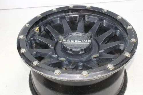 19 POLARIS RZR XP 1000 TURBO RACELINE BEADLOCK FRONT REAR BACK WHEELS RIMS SET