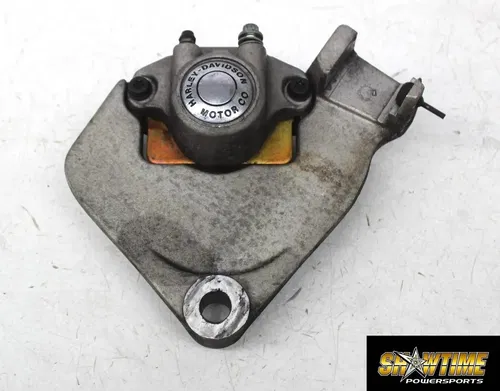 96-98 Harley-davidson Road King Efi Flhri Rear Back Brake Caliper W Mount