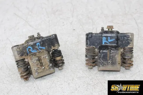 08 POLARIS RZR 800 REAR BACK LEFT RIGHT BRAKE CALIPER PAIR