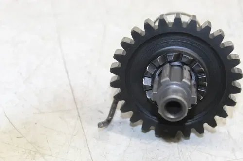 89 SUZUKI RM125 KICKSTART KICK START SHAFT W IDLER GEAR