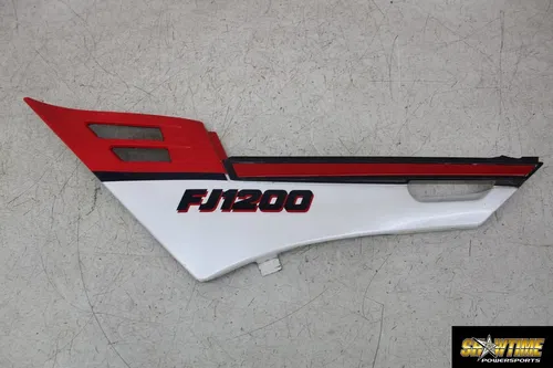 86-87 YAMAHA FJ1200 LEFT SIDE COVER COWL PANEL TRIM