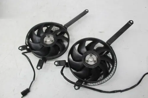 02-05 KAWASAKI NINJA ZX12R LEFT RIGHT ENGINE RADIATOR COOLING FAN FANS PAIR