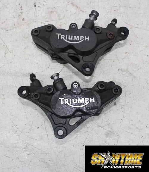 05-12 TRIUMPH SPRINT 1050 GT 1050GT RIGHT LEFT FRONT BRAKE CALIPER SET PAIR