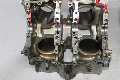 94-03 HONDA MAGNA 750 VF750C ENGINE MOTOR CRANKCASE CRANK CASES BLOCK