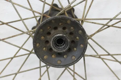 86 HONDA CR80R FRONT WHEEL RIM FLAT SPOT