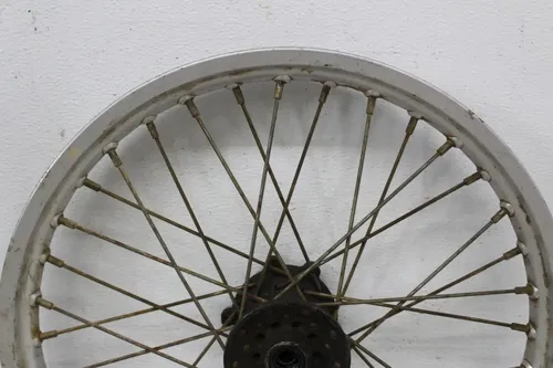 86 HONDA CR80R FRONT WHEEL RIM FLAT SPOT