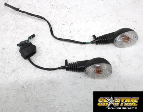 22-25 KAWASAKI KLR650 LEFT RIGHT TURN SIGNALS LIGHTS INDICATORS PAIR