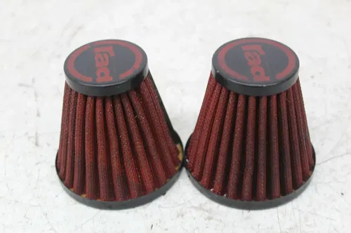 98 KAWASAKI VULCAN 500 EN500A EN500 RAD AIRBOX AIR INTAKE FILTER SET PAIR