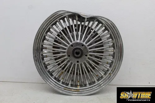 03 HARLEY-DAVIDSON SOFTAIL FLSTCI REAR BACK WHEEL SPOKE RIM (PARTS ONLY)