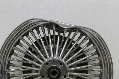 03 HARLEY-DAVIDSON SOFTAIL FLSTCI REAR BACK WHEEL SPOKE RIM (PARTS ONLY)