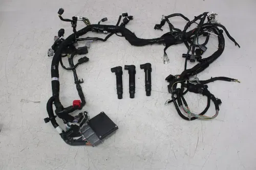 19-25 KAWASAKI NINJA ZX6R 636 MAIN ENGINE WIRING HARNESS MOTOR WIRE LOOM COILS