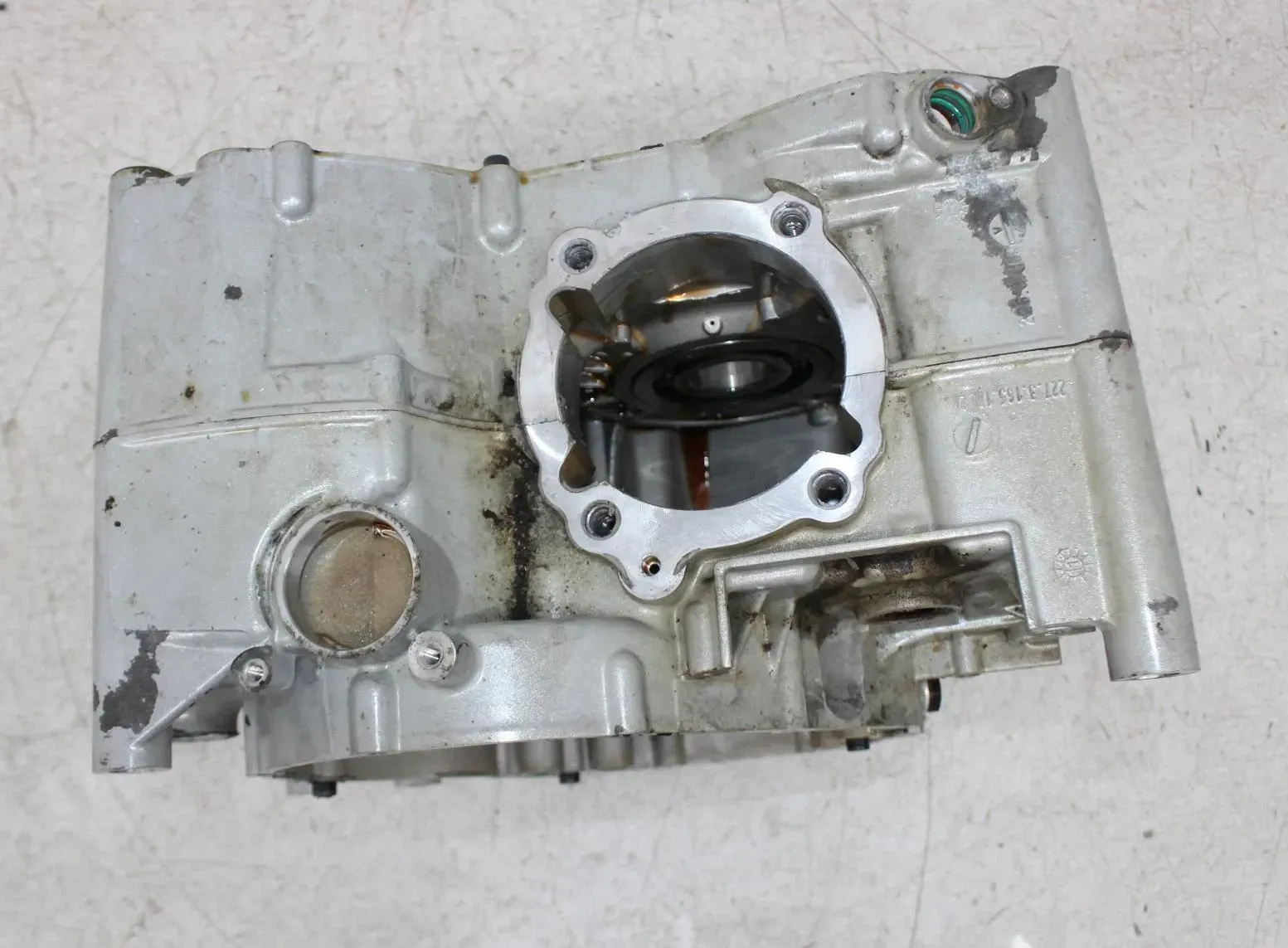 09-14 DUCATI MONSTER 696 ENGINE MOTOR CRANKCASE CRANK CASES BLOCK (SEE DESCP)