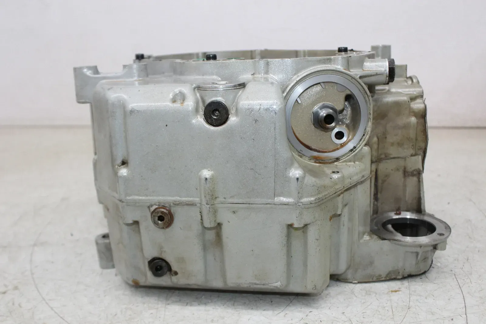 09-14 DUCATI MONSTER 696 ENGINE MOTOR CRANKCASE CRANK CASES BLOCK (SEE DESCP)