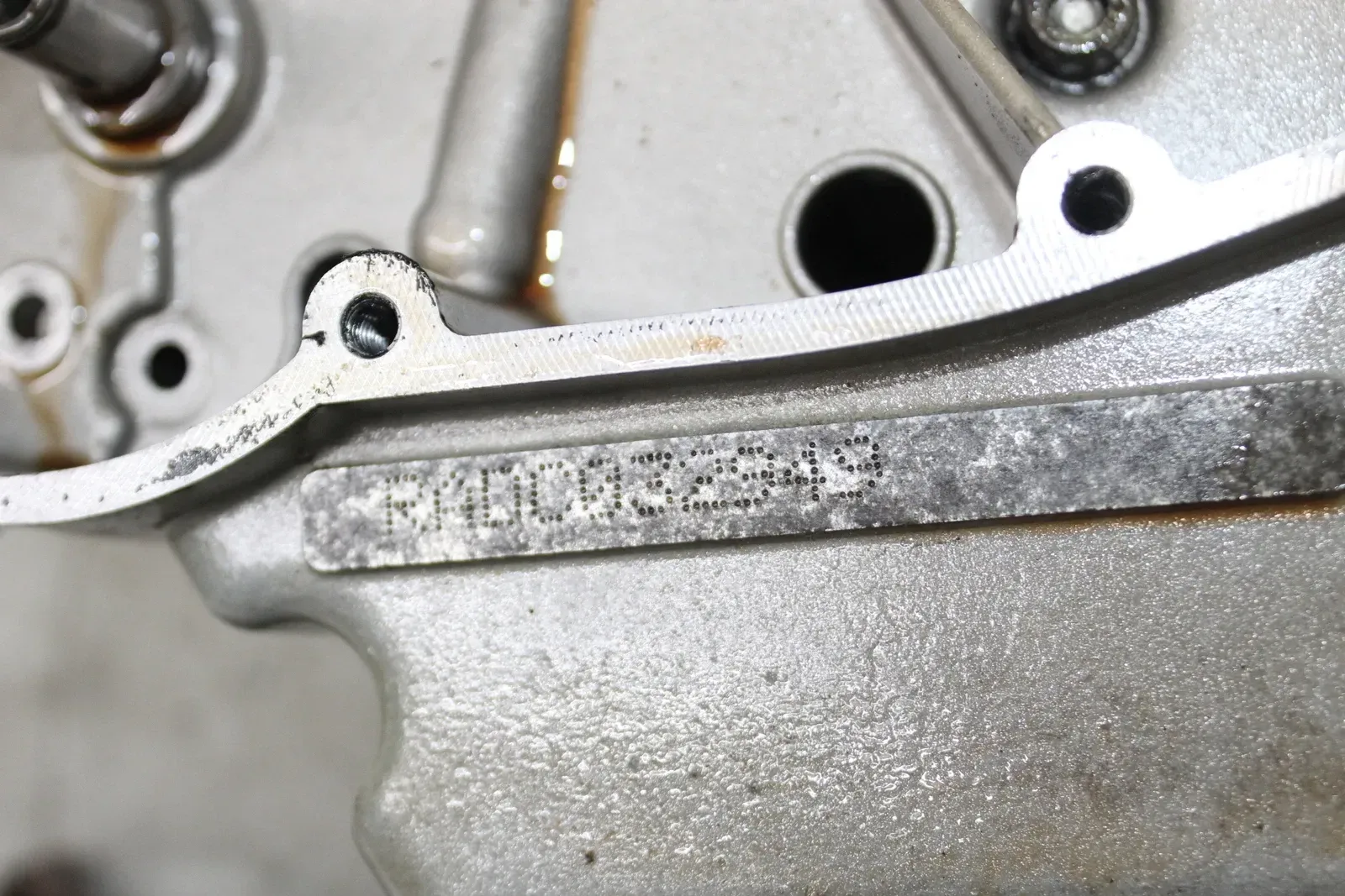 09-14 DUCATI MONSTER 696 ENGINE MOTOR CRANKCASE CRANK CASES BLOCK (SEE DESCP)