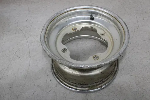 90 YAMAHA WARRIOR 350 FRONT REAR BACK WHEELS RIMS SET (SEE DESCP)