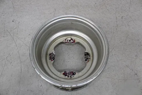 90 YAMAHA WARRIOR 350 FRONT REAR BACK WHEELS RIMS SET (SEE DESCP)