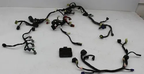06-07 YAMAHA YZF R6 MAIN SUB ENGINE WIRING HARNESS MOTOR WIRE LOOM NO CUTS