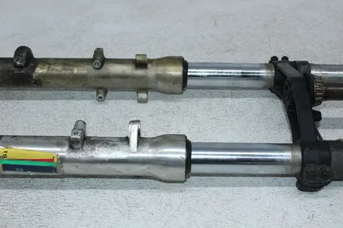 1990 KAWASAKI CONCOURS 1000 ZG1000A FRONT END FORKS TRIPLE TREE CLAMP FORK TUBES
