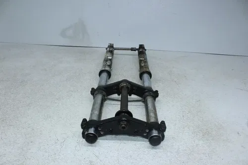 1990 KAWASAKI CONCOURS 1000 ZG1000A FRONT END FORKS TRIPLE TREE CLAMP FORK TUBES