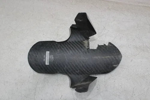 09-14 BMW S1000RR CARBON FRONT WHEEL FENDER COWL FAIRING (SEE DESCP)