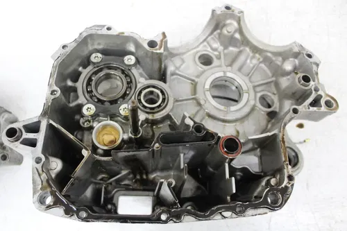 87 YAMAHA VIRAGO 535 XV535 ENGINE MOTOR CRANKCASE CRANK CASES BLOCK
