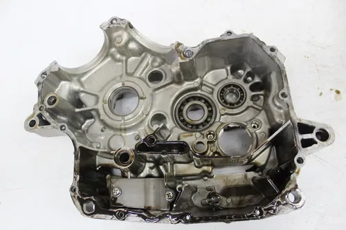 87 YAMAHA VIRAGO 535 XV535 ENGINE MOTOR CRANKCASE CRANK CASES BLOCK