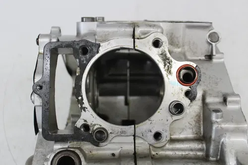 87 YAMAHA VIRAGO 535 XV535 ENGINE MOTOR CRANKCASE CRANK CASES BLOCK