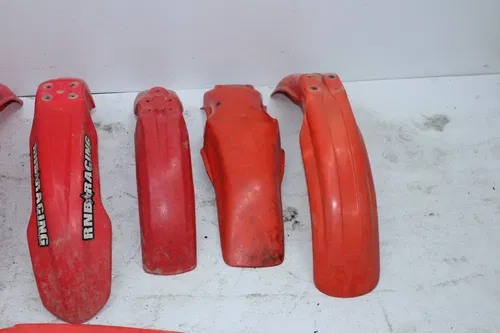 HONDA cr 125 250 PLASTICS BODY KIT FENDERS FAIRINGS COWLS FRONT REAR