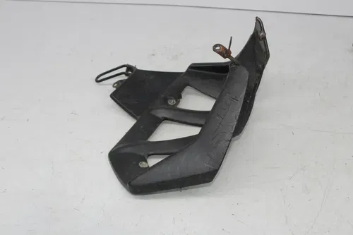08-14 KAWASAKI KSF450 KFX450R RIGHT FOOT HEEL GUARD BRACKET (SEE DESCP)